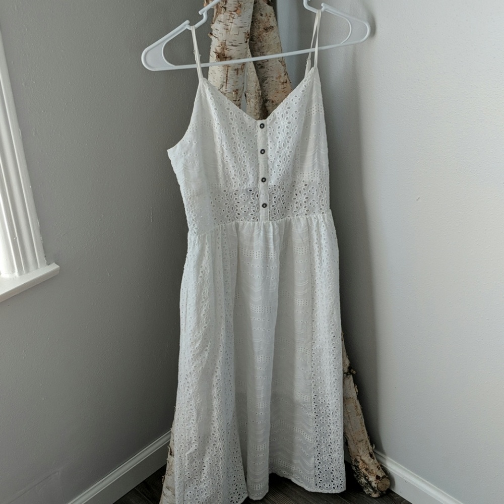 White summer dress
